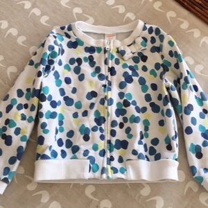 Girls Gymboree full zip sweatshirt